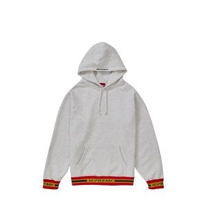 Supreme Striped Rib Hoodie